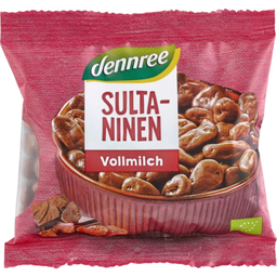Bio Sultaninen in Vollmilch Schokolade
