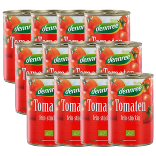 Bio Tomaten fein-stückig, Karton 12 Stk.