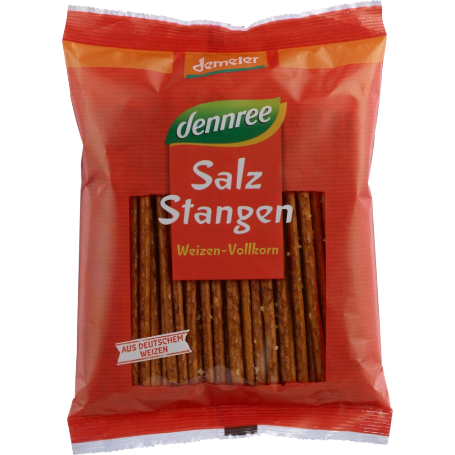 Bio Weizen-Vollkorn-Salzstangen