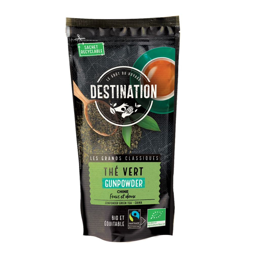 Thé Vert Gunpowder Bio