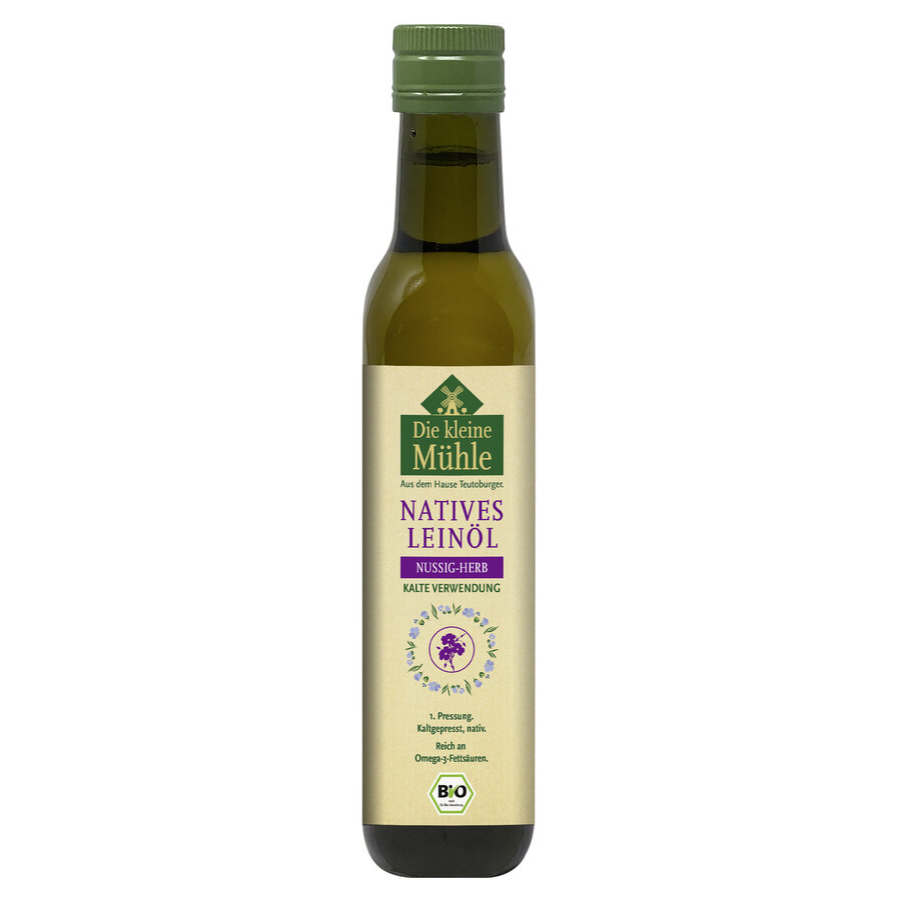 Bio Leinöl nativ, nussig