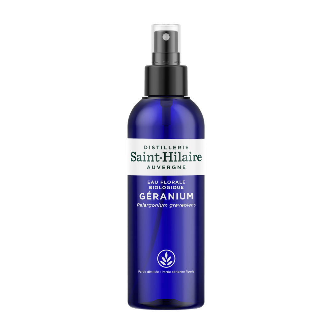 Eau florale de géranium bio