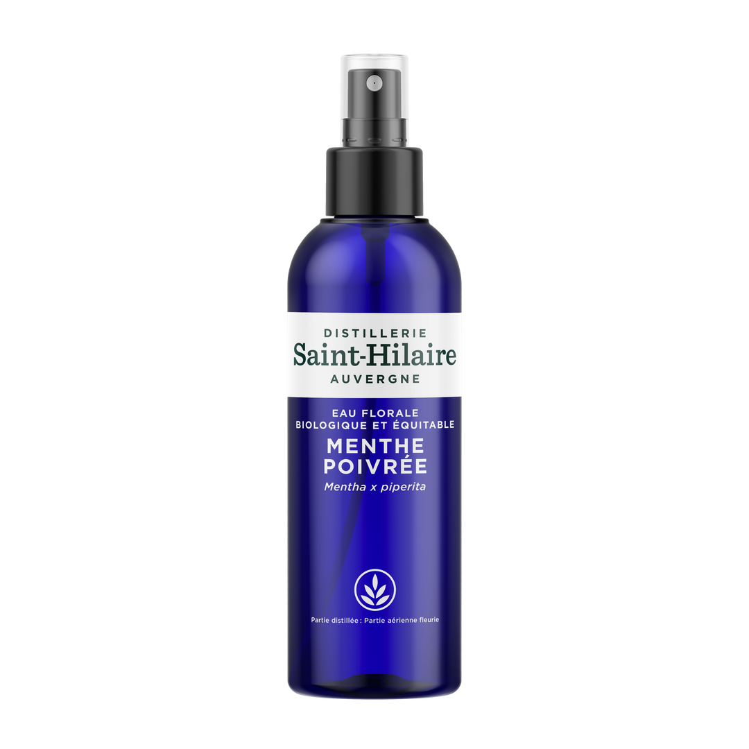 Eau florale de menthe poivrée bio