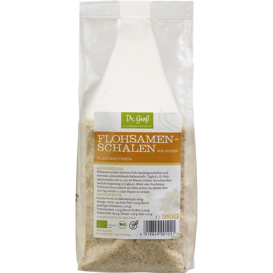 Bio Flohsamenschalen