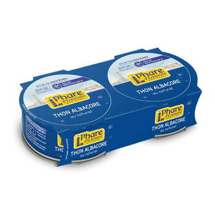 Thon albacore pêche responsable au naturel - 2x56g