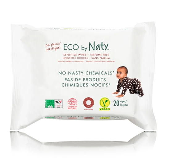 Feuchttücher sensitiv parfümfrei, 20 Stk.