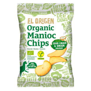 Chips de Manioc aux Oignons Bio
