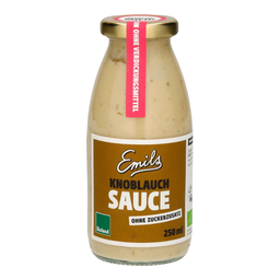 Bio Knoblauch Soße
