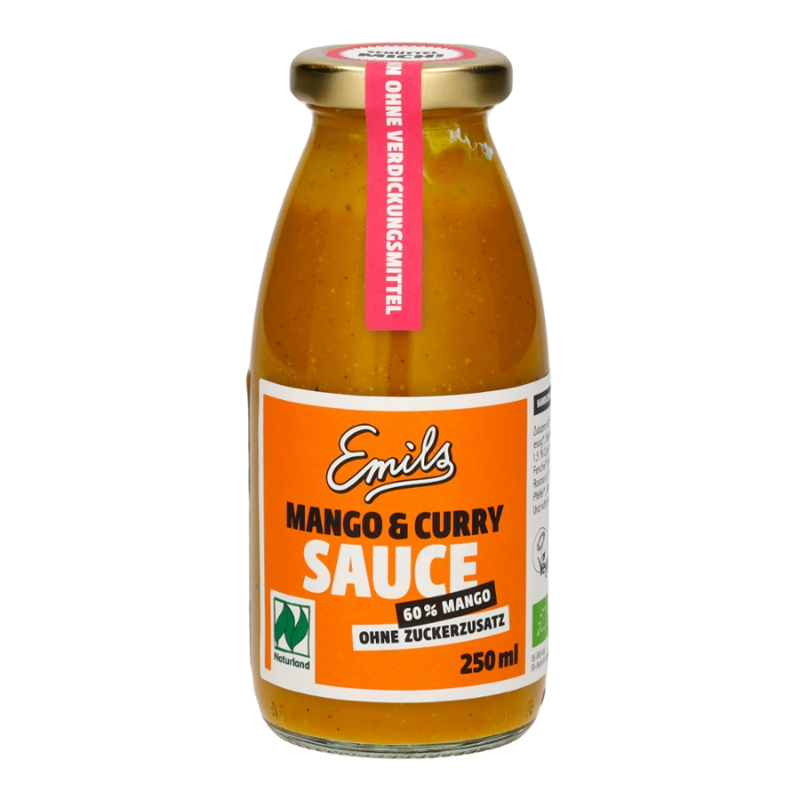 Bio Mango Curry Soße
