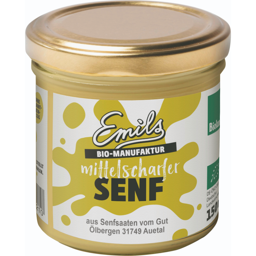 Bio Senf mittelscharf