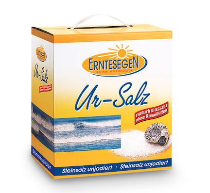 Ur-Salz fein unjodiert, Vorratsgröße 5 kg