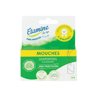 Serpentins attrape mouches x 4