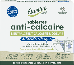 Anti calcaire lave vaisselle et lave linge x 20