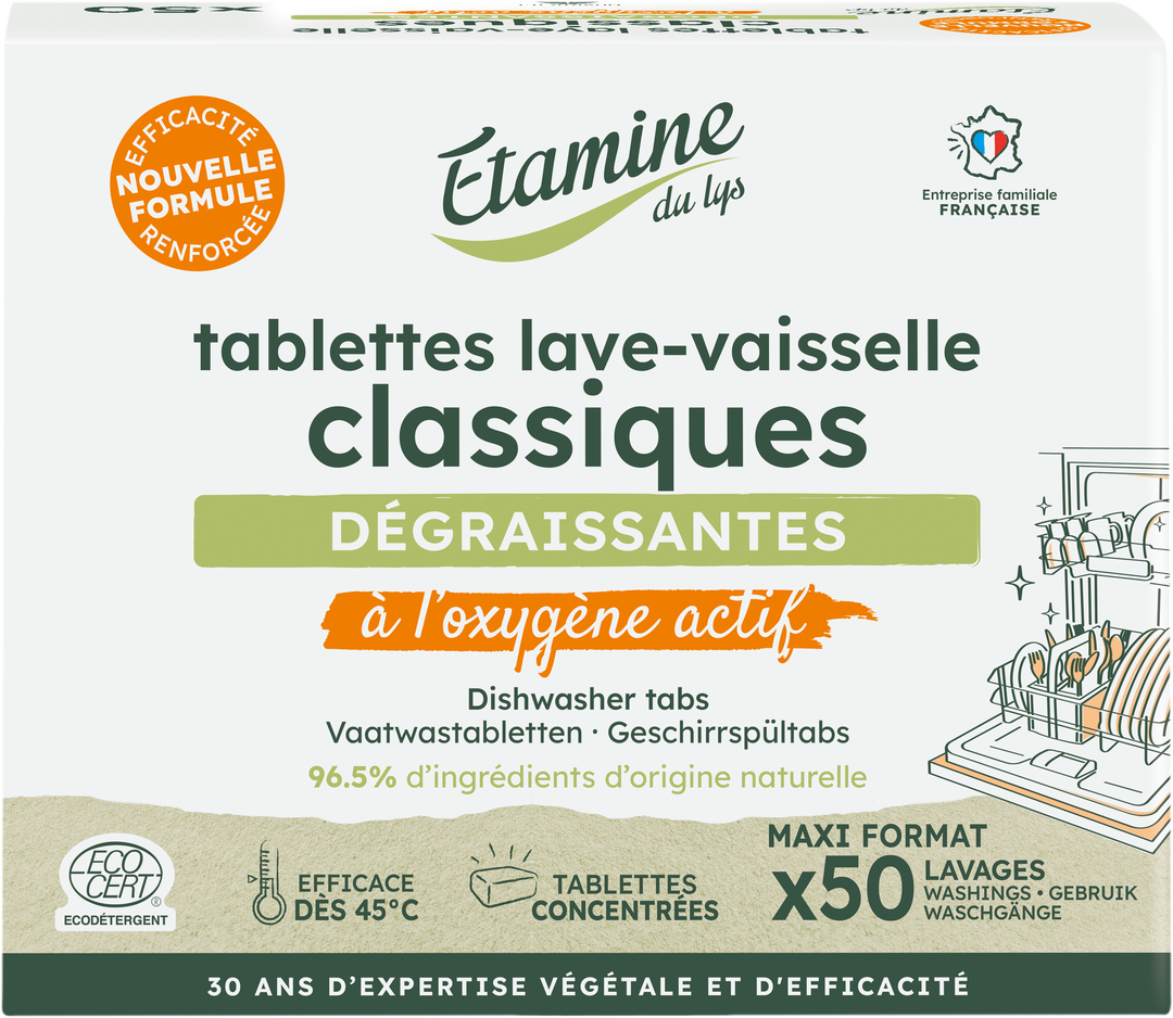 Tablettes Lave-Vaisselle Classique x 50