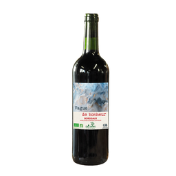 Vague de Bonheur Bordeaux Rouge 2023 13,5° Bio