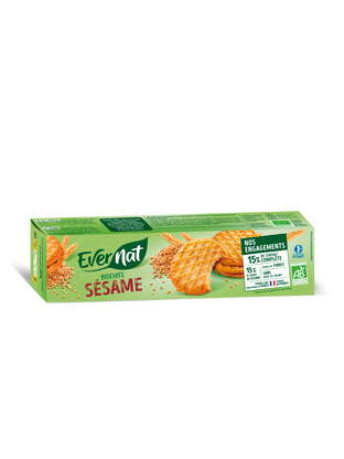 Biscuits au sésame bio