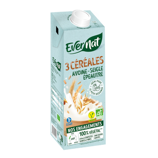 Boisson 3 Céréales Avoine Seigle Epeautre Bio
