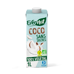 Boisson Végétale Coco Sans Sucres Bio