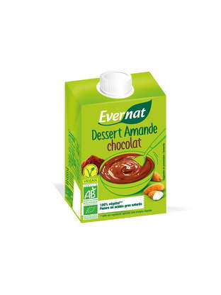 Dessert amande chocolat bio