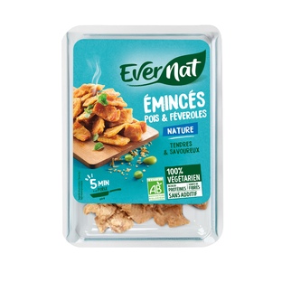 Emincé végétal nature bio