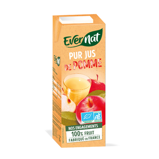 Jus de pommes bio