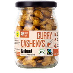 Bio Cashewkerne Curry & Salz