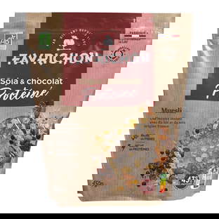 Muesli Protéiné Soja et Chocolat Bio