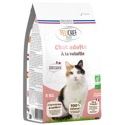 Croquettes Chat Adulte Bio