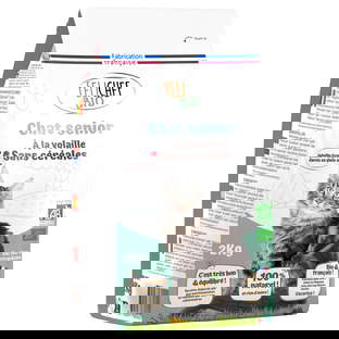 Croquettes chat sénior sans céréales bio