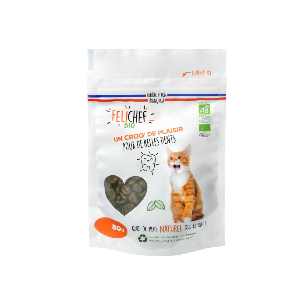 Friandises Hygiène Dentaire pour Chat Bio
