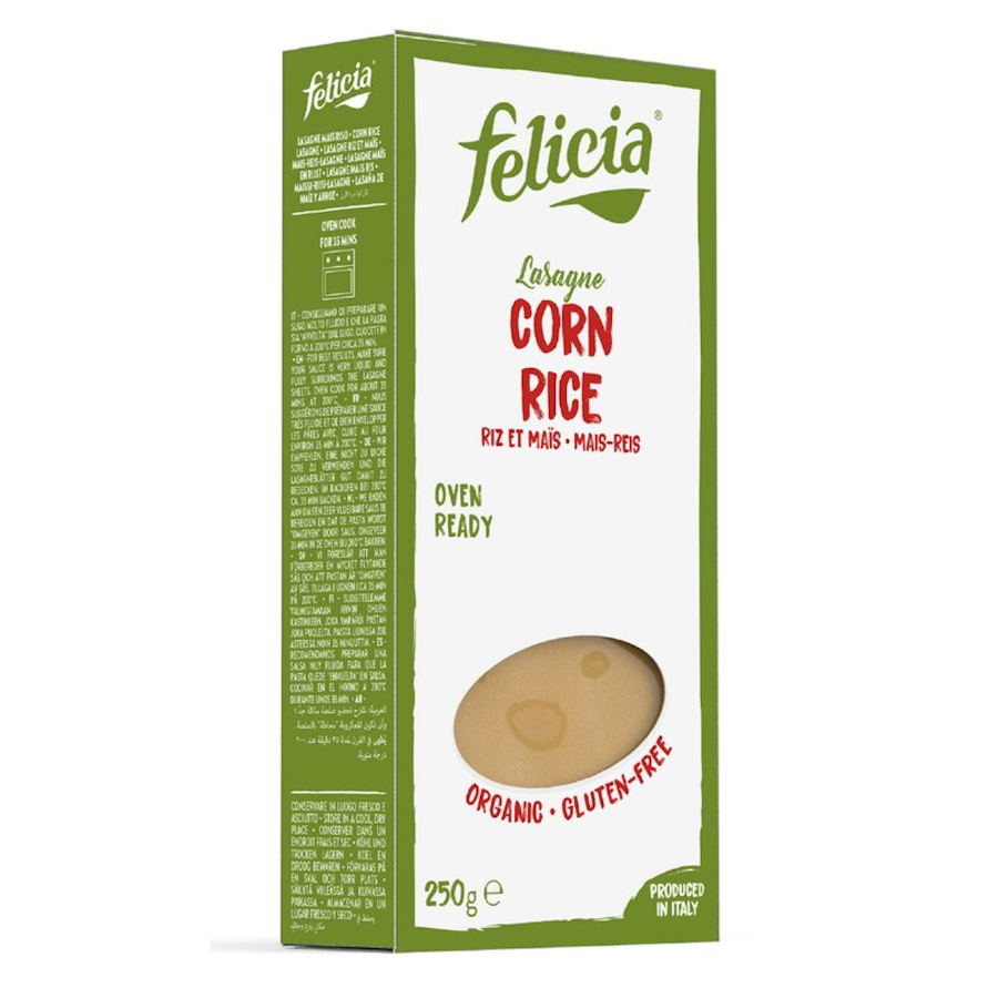 Bio Mais-Reis-Lasagne, glutenfrei