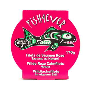 Filets de Saumon Rose au Naturel