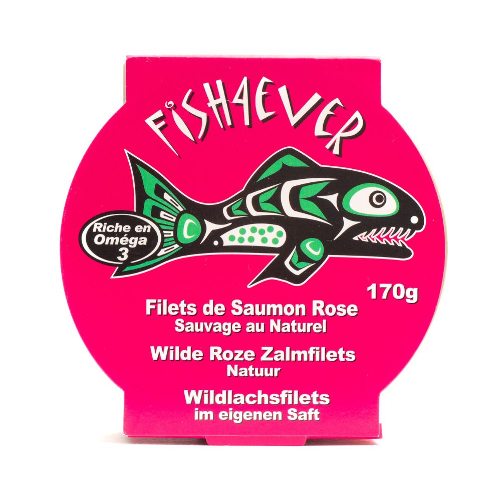 Filets de Saumon Rose au Naturel