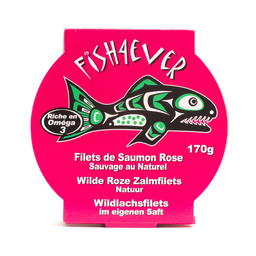 Filets de Saumon Rose au Naturel
