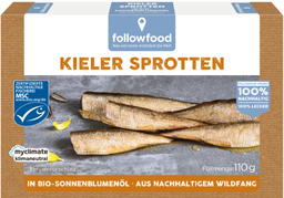 Kieler Sprotten in Bio-Sonnenblumenöl