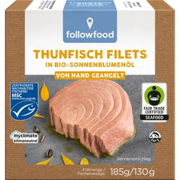 Thunfisch Filets in Bio-Sonnenblumenöl