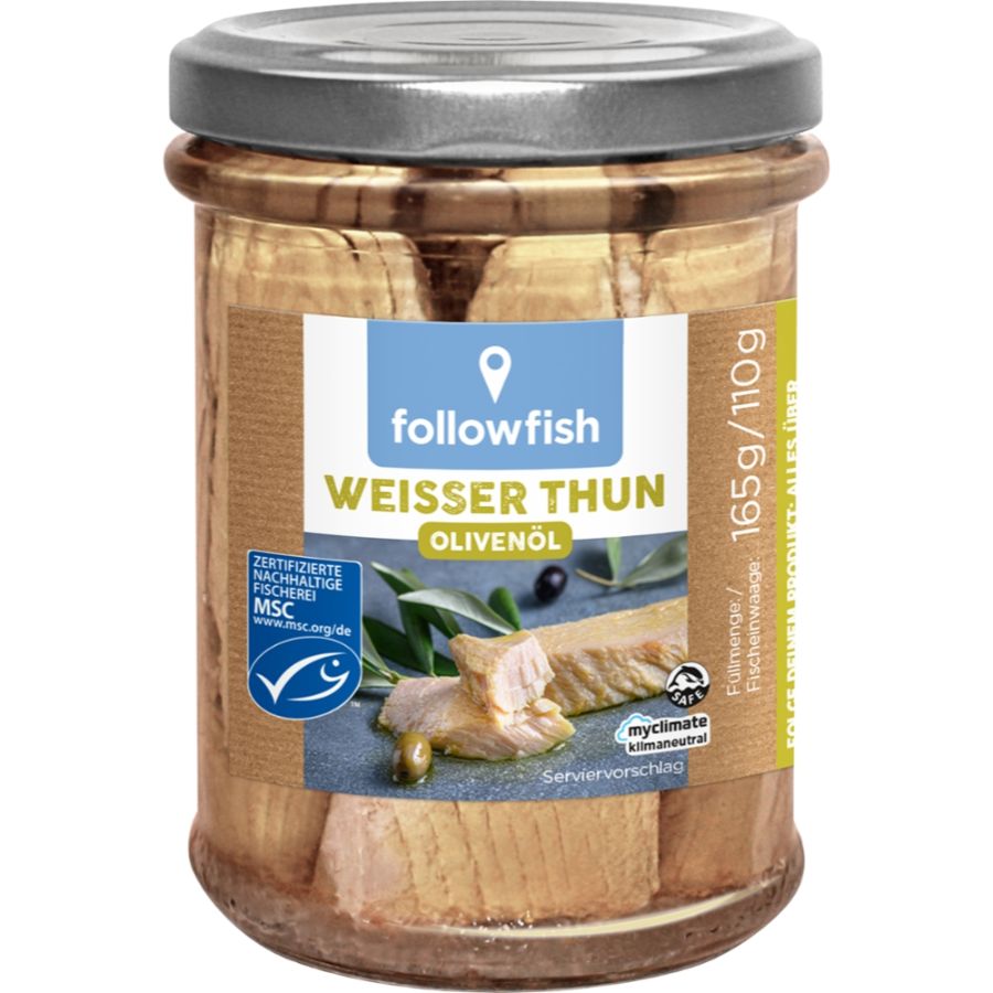 Weißer Thunfisch in Bio Olivenöl