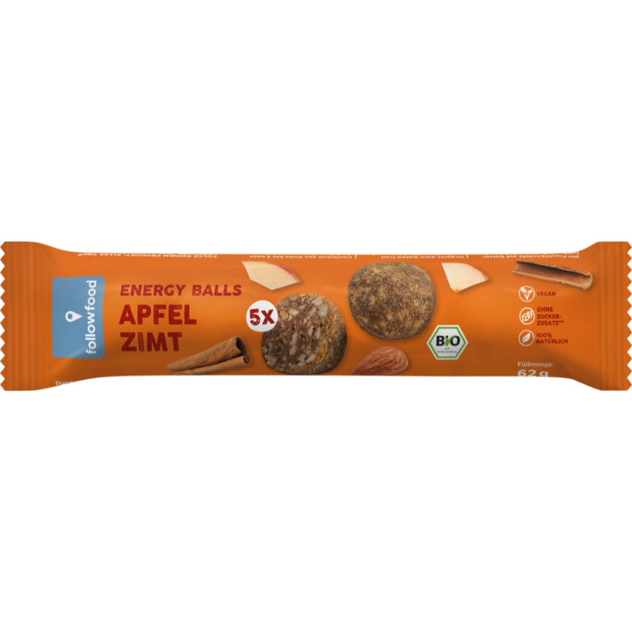 Bio Nut Butter Balls Apfel & Zimt