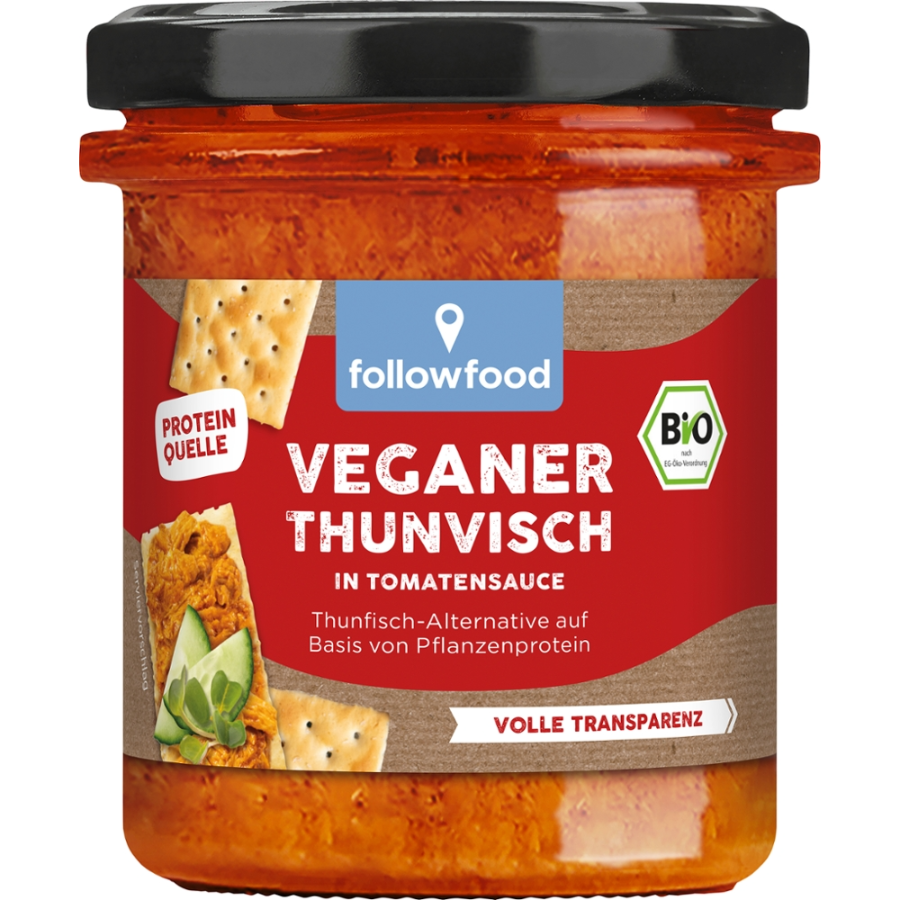 Bio Veganer ThunVisch in Tomatensoße