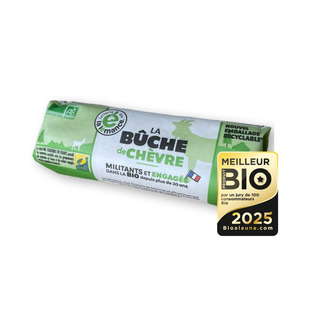 Bûche de Chèvre Bio et Equitable