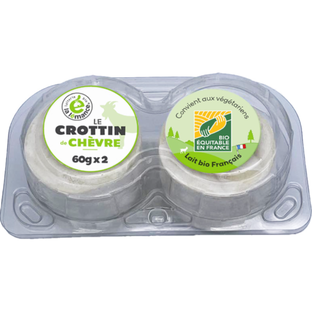 Crottin de chèvre bio