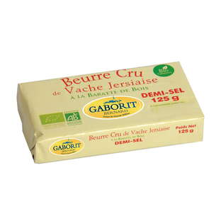 Beurre cru demi-sel bio