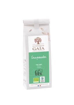 Thé Vert De Chine Gunpowder Bio et Equitable