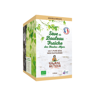 Sève de bouleau fraîche pure bio