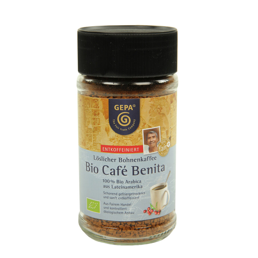Bio Instantkaffee Benita entkoffeiniert