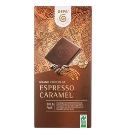 Bio Schokolade Espresso Caramel