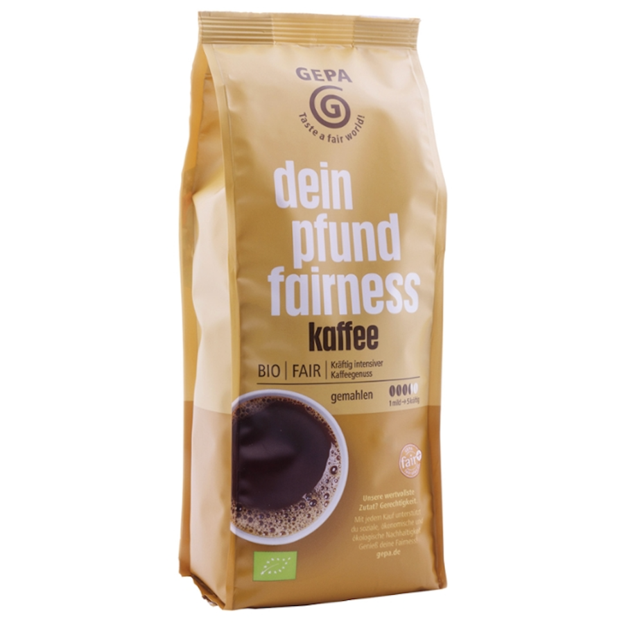 Bio Faires Pfund Kaffee, gemahlen