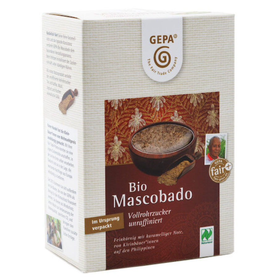 Bio Mascobado Vollrohrzucker