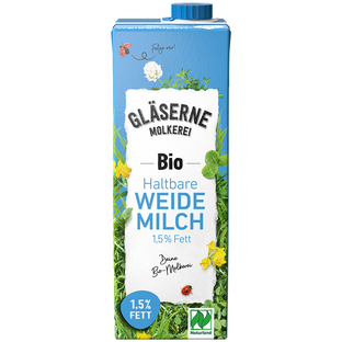 Bio fettarme H-Milch 1,5%