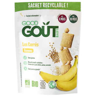 Carré Banane (dès 8 mois) Bio